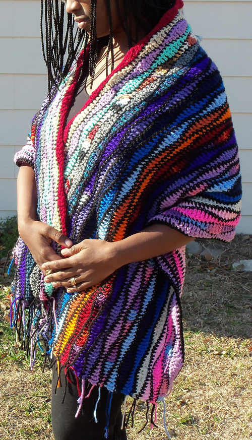 Once Was Lost Prayer Shawl by Dana Pittman
